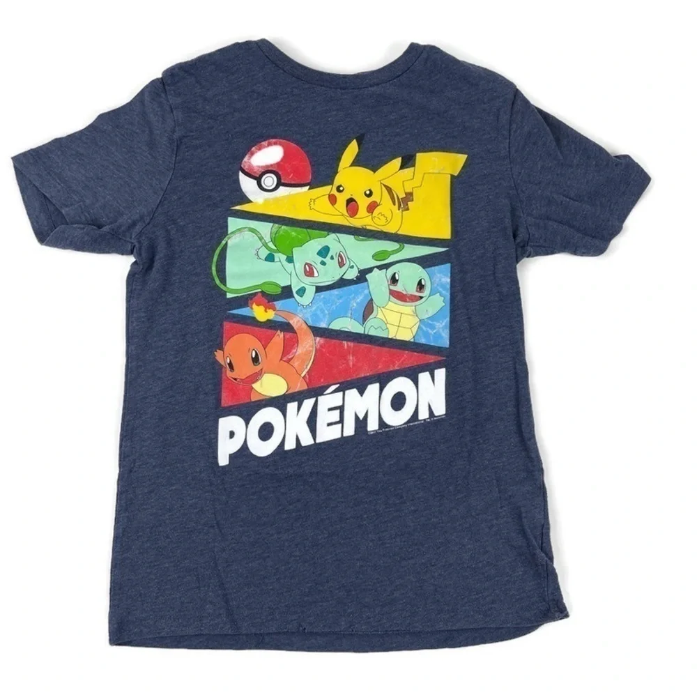 Old Navy Boys Pokemon Graphic Tshirt Blue XL